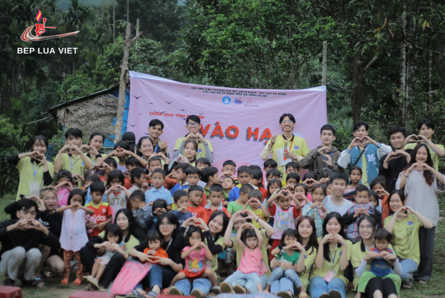 Bếp Lửa Việt chung tay hỗ trợ các trẻ em vùng sâu vùng xa có hoàn cảnh khó khăn
